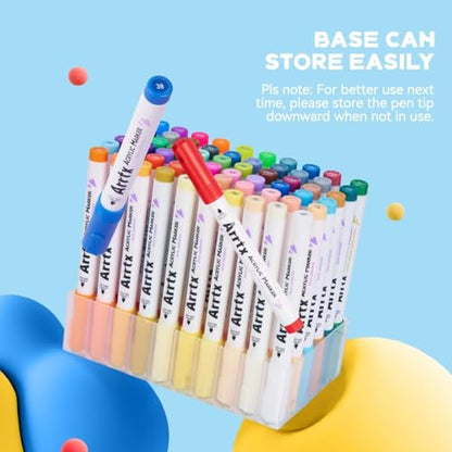 60 Colors Acrylic Paint Pens