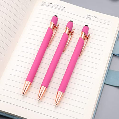 12 PCS 2 in 1 Stylus Ballpoint Pen with Stylus Tip (24 Count)