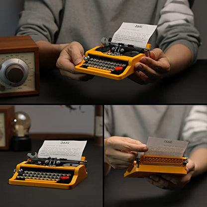 Typewriter Building Set for Adults (26 Count)