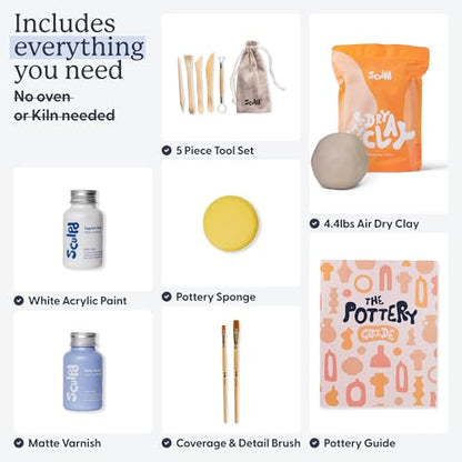 The Original Pottery Kit for Adults