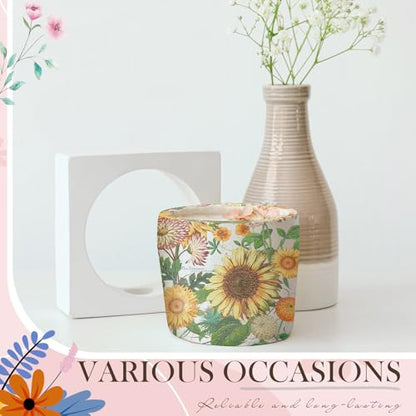 20 Pack Decoupage Napkins Floral Cocktail Decorative Paper Napkins (20 Count)