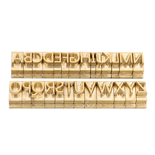 Copper Brass Stamping Flexible Alphabet Number Symbol Character Stamp Mold Die