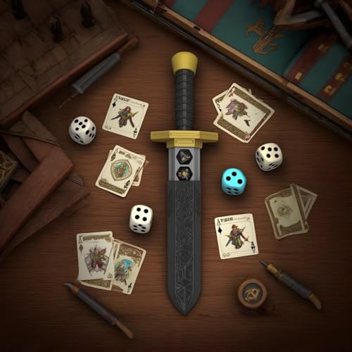 Dagger Dice Holder Box Dice Tower RPG Tabletop Roleplaying Game Jail D&D