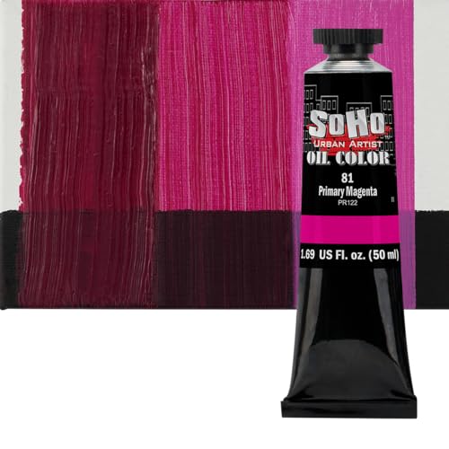 Oil Paint Primary Magenta