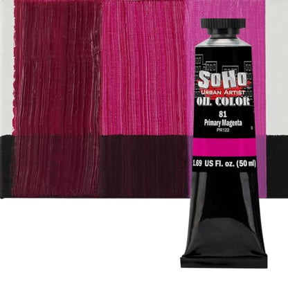 Oil Paint Primary Magenta