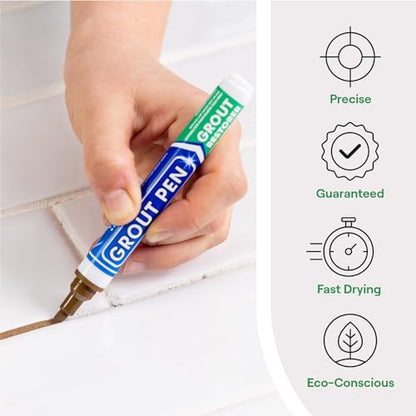 Grout Pen Brown Tile Grout Paint Marker (2 Count)