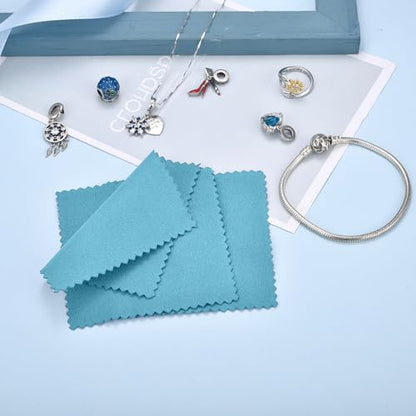 Silver Polishing Cleaning Cloth for Sterling Silver (50 Count)
