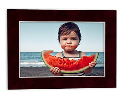 Pack of 25 Acid Free 8x10 Mats Bevel Cut for 5x8 Photos (25 Count)