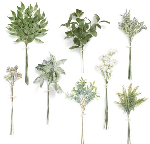 Artificial Greenery Stems Box Set (42 Count)