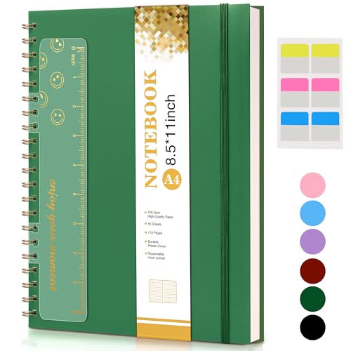 Spiral Notebook Journal 8.5” x 11”