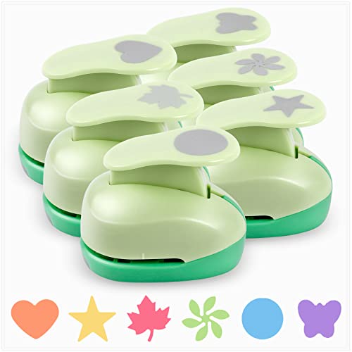 Paper Punches for Crafting (6 Count)