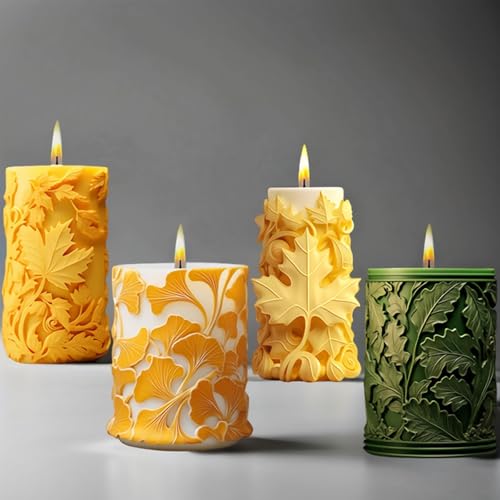 Maple Leaf Candle Molds