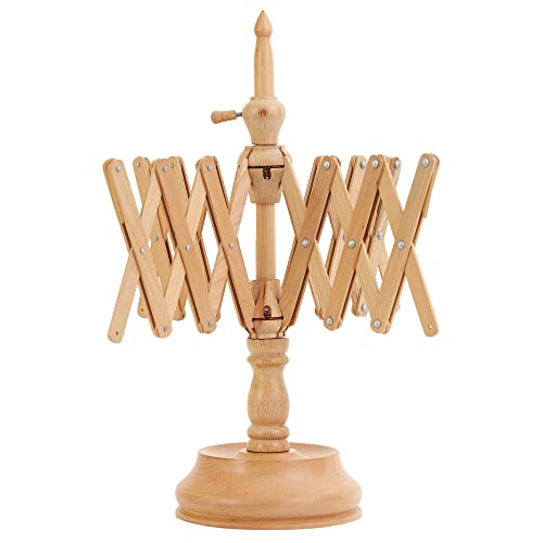 Wooden Yarn Swift Umbrella Table Top Yarn Winder