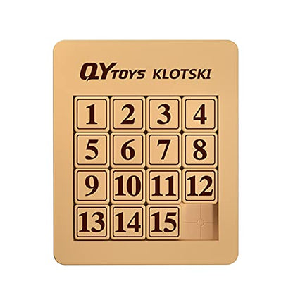 magnetized Klotski Puzzle Slide Number Puzzle Puzzle Brain Teasers Toy Tangram Jigsaw Intelligence 15 Klotski Puzzle