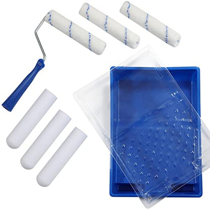 6" Foam Paint Roller Kit Tray