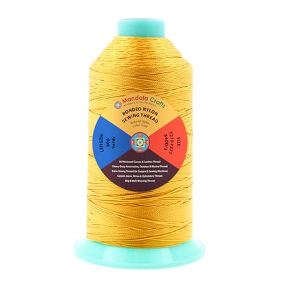 Size 277 840D T270 Gold Bonded Nylon Thread