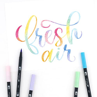 56187 Dual Brush Pen Art Markers (10 Count)