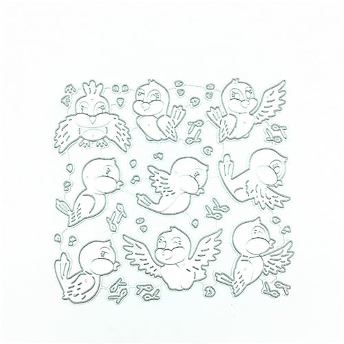 Cutting Dies Metal Stencils Scrapbooking Tools Flowers Lace Frame DIY Embossing Template for Paper Card Making Album Arts Crafts Supplies