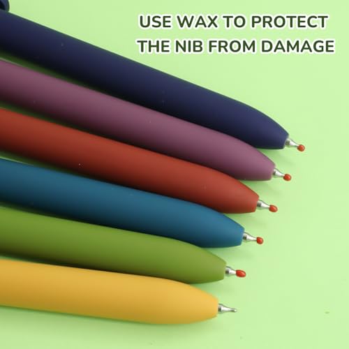 Gel Pens 6 Pcs Black Ink Pens for Women (6 Count)
