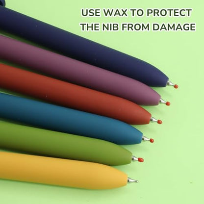 Gel Pens 6 Pcs Black Ink Pens for Women (6 Count)