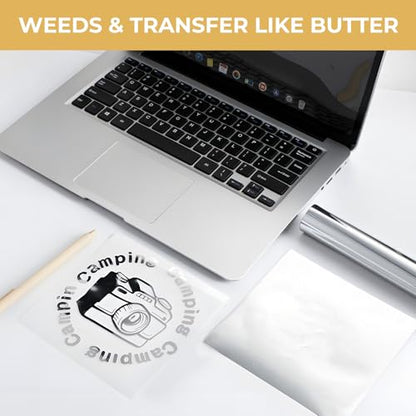 Silver Permanent Vinyl (6 Sq Ft)