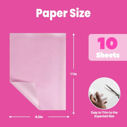 Pinkie Non Stick Teflon Paper for Heat Press (10 count)
