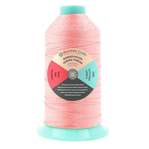 Size 207 630D T210 Blush Bonded Nylon Thread