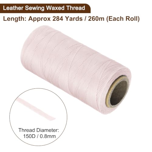 150D 0.8mm Flat Waxed Thread