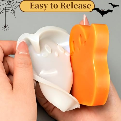 Halloween Candle Molds (6 Count)