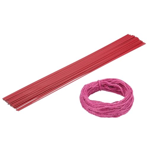 50Pcs 2 Gauge Floral Wire (50 Count)
