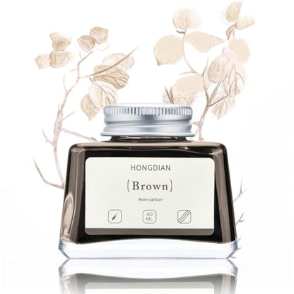 Hongdian Fountain Pen Bottled Ink Brown