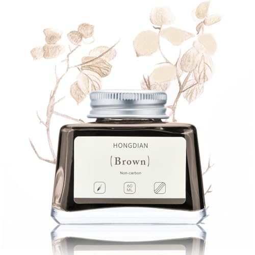 Hongdian Fountain Pen Bottled Ink Brown