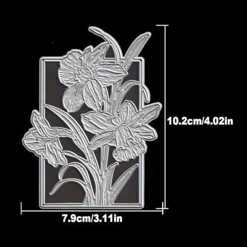 Flowers Metal Cutting Die for Scrapbooking