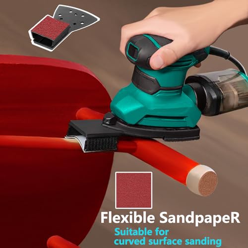 160pcs Sandpaper for Skil Detail Sander