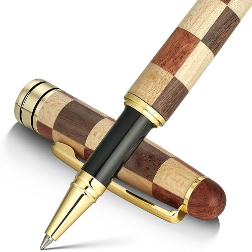 Luxury Wood Ballpoint Pen Writing Set