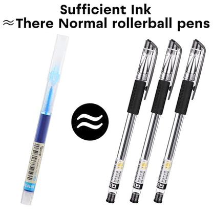 Liquid Ink Rollerball Gel Pens (24 Count)