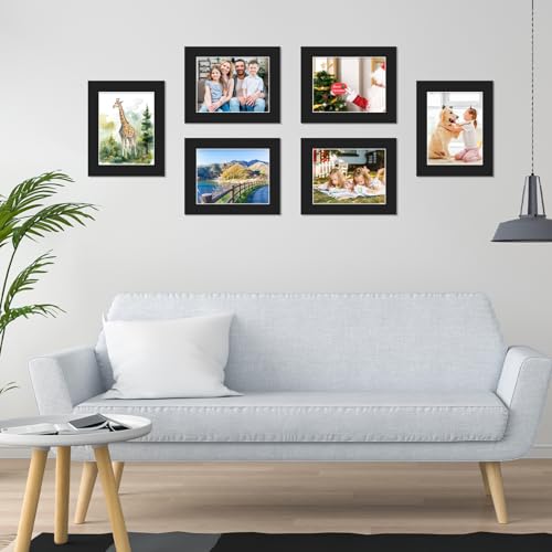 15 Pack 8x10 Picture Mats for 5x7 Photos (15 Count)