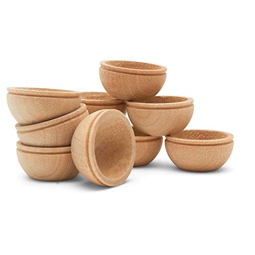 Wood Miniature Bowl (25 Count)