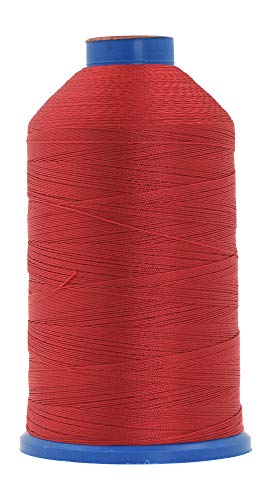 Size 92 280D T90 Red Bonded Nylon Thread (3750 Foot)
