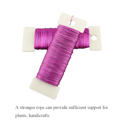 26Gauge Pink Metal Floral Wire