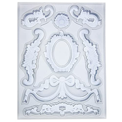 Art Mold for Polyclay Air Dry Clay Plaster