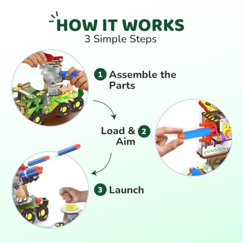 DIY Military Vehicle Truck Toy for Kids 8