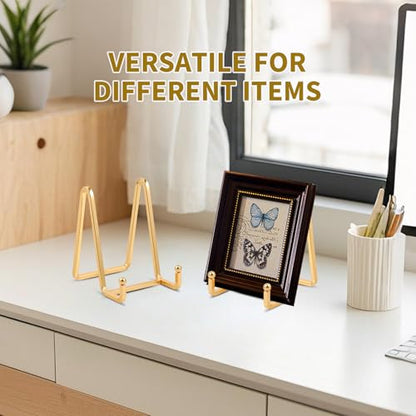 Plate Holder Easel Display Stand (2 Count)
