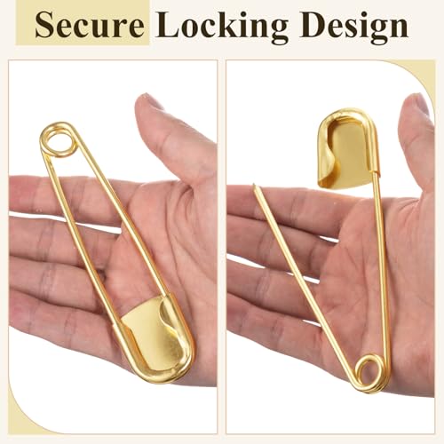 10 Pcs 5 Inch Large Safety Pins (10 Count)