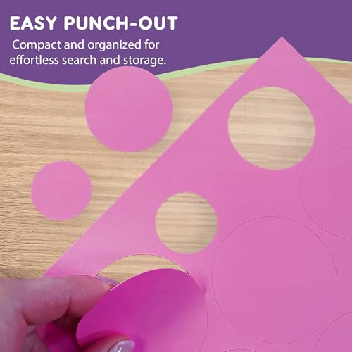 Circle Square Oval Triangle Cutouts (676 Count)