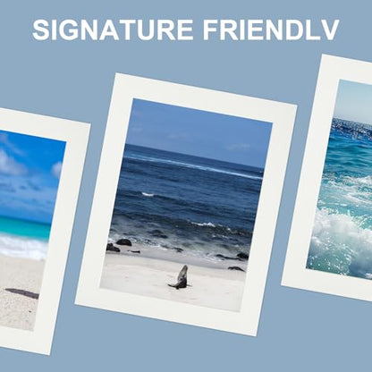10 Pack Acid Free Ivory 11x14 Picture Frame Mats for 9x12