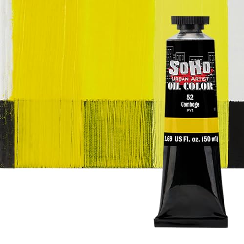 Oil Paint Gamboge