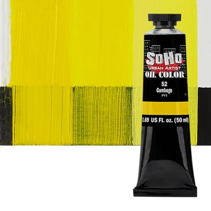 Oil Paint Gamboge