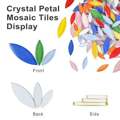 1lb Petal Mosaic Tiles for Crafts
