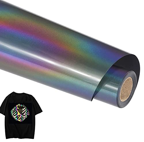 Reflective Rainbow HTV Rolls Heat Transfer Vinyl